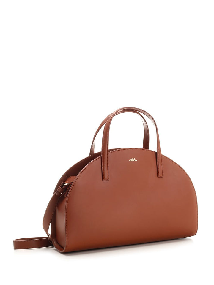 A.P.C. Demi Lune Crossbody Bags - Brown | d9d9a3a99781437eecb4fe1598943637b1af644e