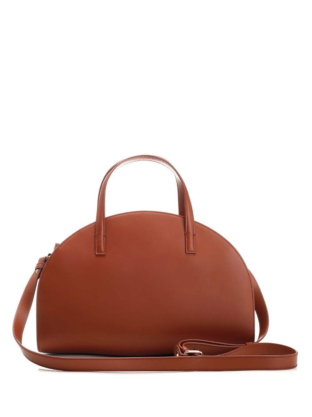A.P.C. Demi Lune Crossbody Bags - Brown | 3486c3208050168afc16bb47dddb97831ecb2ad9