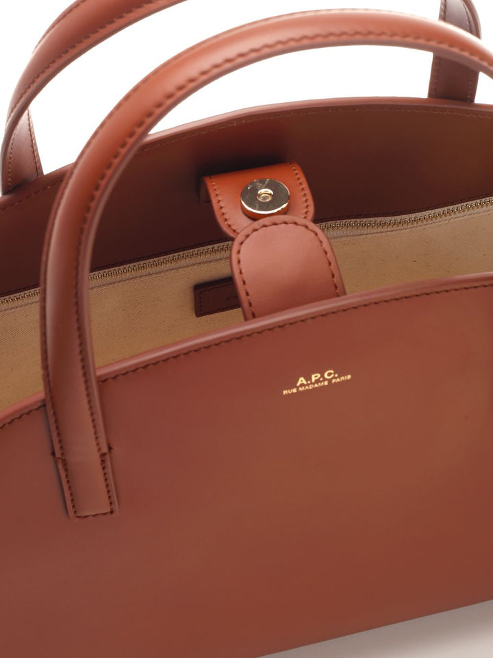 A.P.C. Demi Lune Crossbody Bags - Brown | 1d8b49756f5b75a209fc5d0bbb9c6b3d2ac2a853