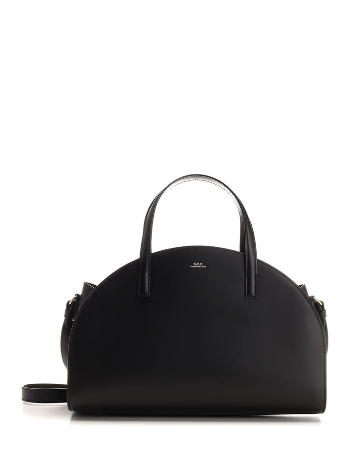 A.P.C. Demi Lune Crossbody Bags - Black | 4839491bb69332d2e5e2164e1ff70355d5296150