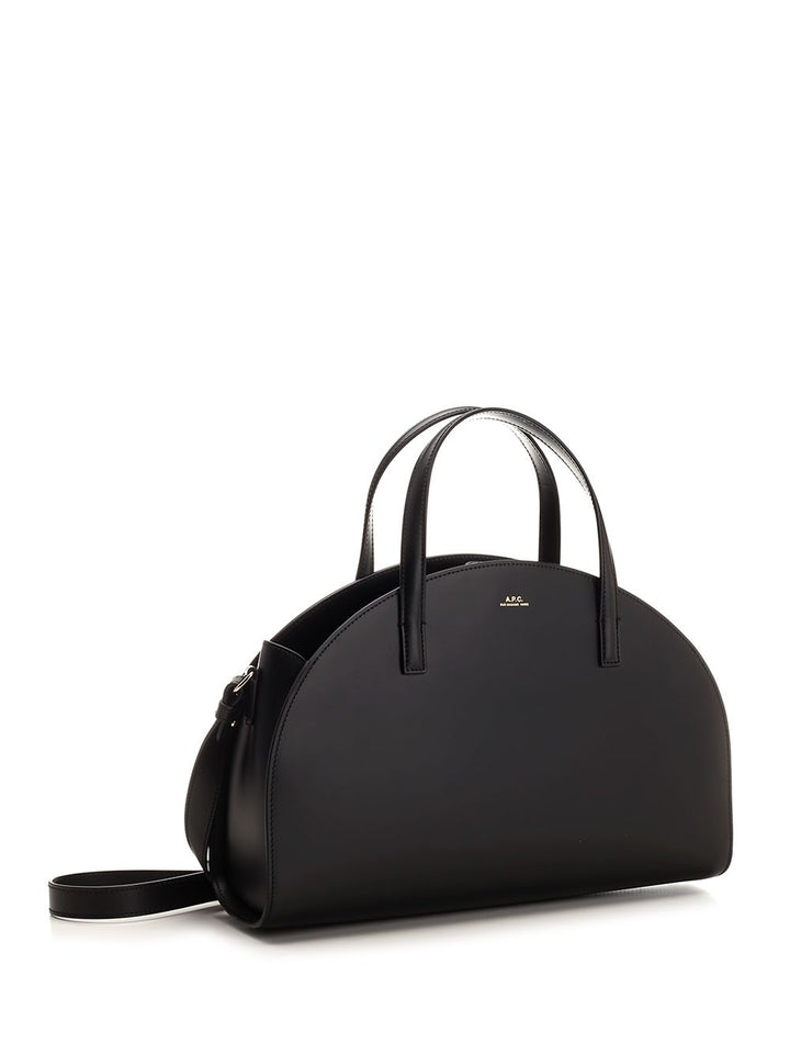 A.P.C. Demi Lune Crossbody Bags - Black | 5fd06f01bed11d2ac046779e7f7bb35b11de56f9