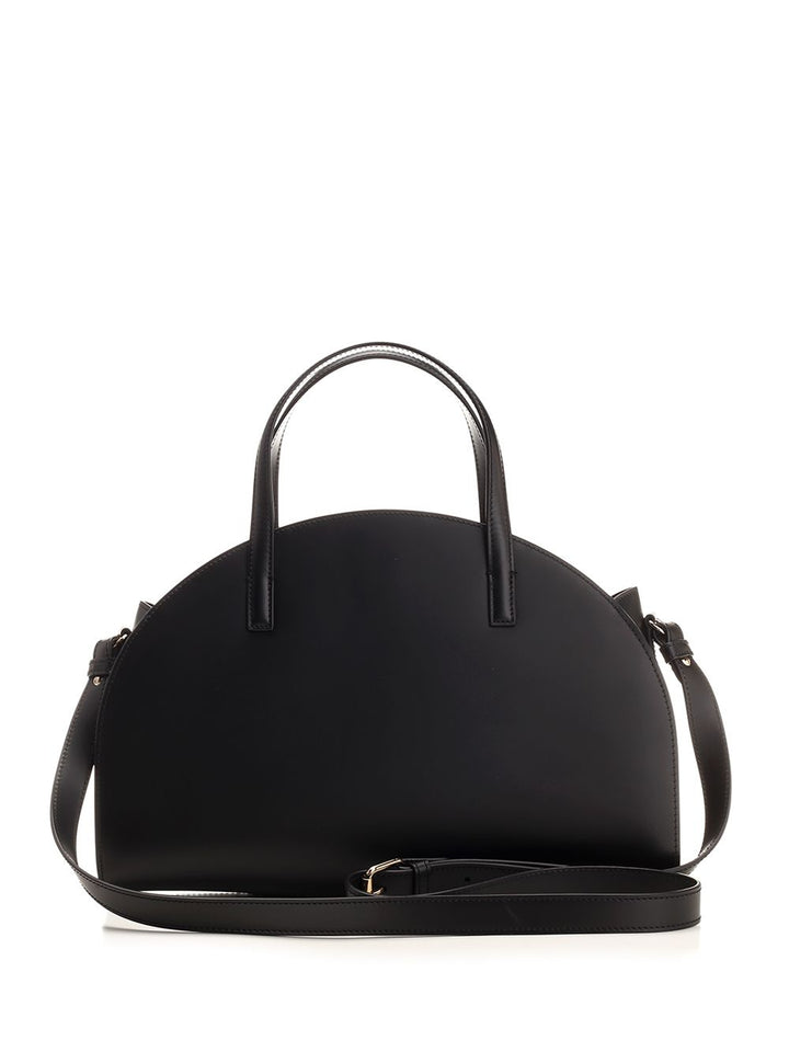 A.P.C. Demi Lune Crossbody Bags - Black | 169ac4796e062e0745010025ff5134e625826d1a