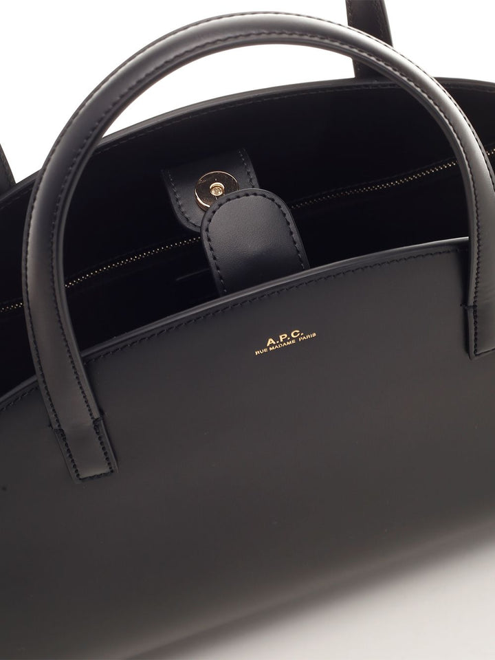 A.P.C. Demi Lune Crossbody Bags - Black | 835fb82047a50a5a5c9435b309cf256786ec3621