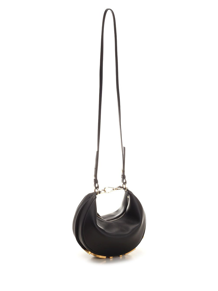 Fendi Fendigraphy Shoulder Bags - Black | 3f6b2d3c15eeb11d5a61cba1aad2ba4131f05fdc