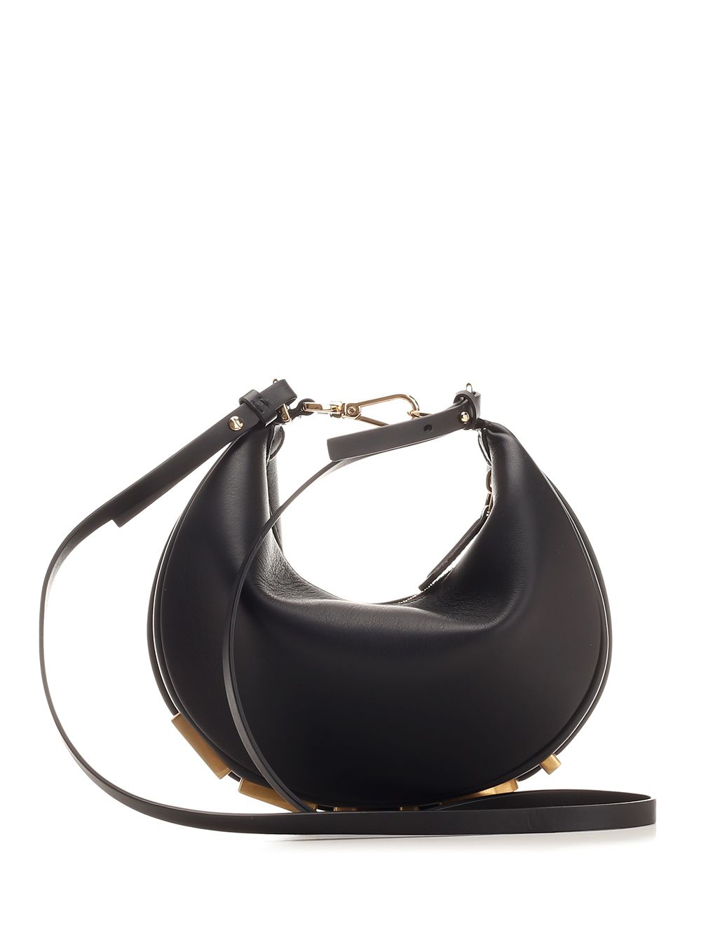 Fendi Fendigraphy Shoulder Bags - Black | 2dde12b6f83b9f889177b9677edf9bf4aa8bd978