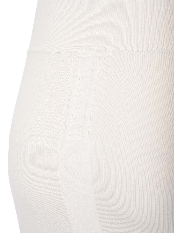 Rick Owens Knit Fitted Long Skirt Jackets - White | 3b2bdbf34d63cf231766cb4ed427fc1f3d89b2d6