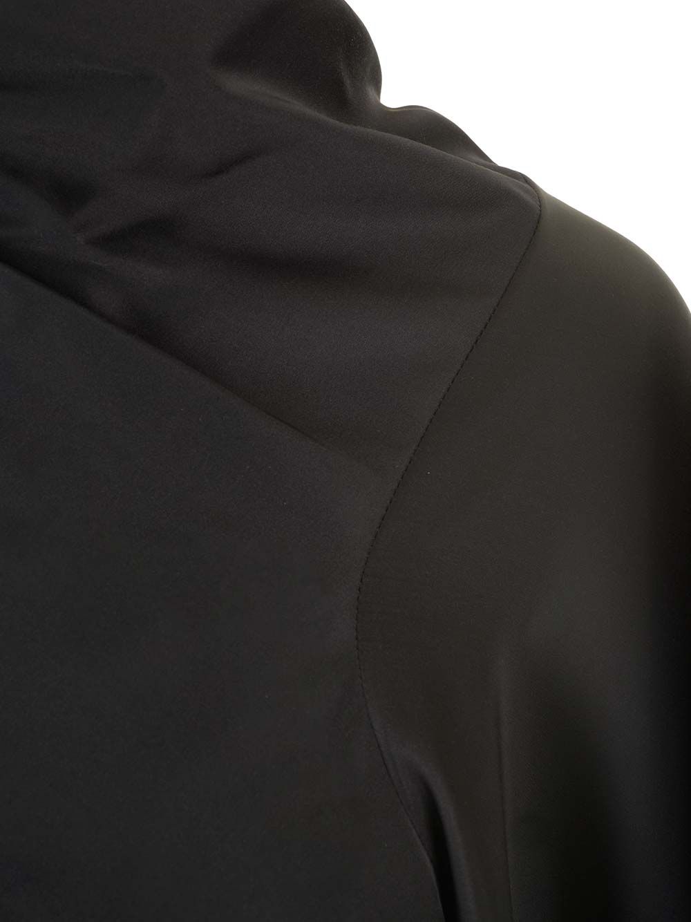Rick Owens Charmeuse Viscose Cylinder Neck Top Tops - Black | ecc1840dfc4688f2955a7ecec1b5c527bdbee396