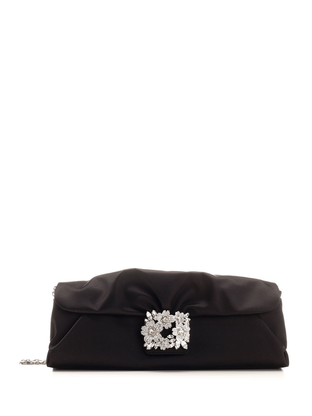 Roger Vivier Bouquet Strass Clutches - Black | b4a0822b27b231fd8af0243c89e2c1b083b24683