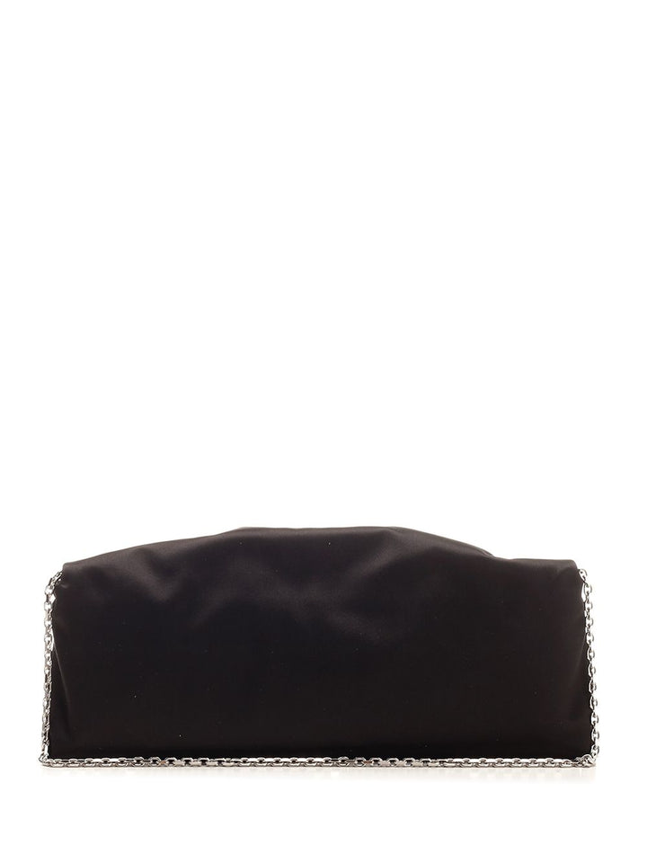 Roger Vivier Bouquet Strass Clutches - Black | 064b8cde807cee37fcb104b102a6ad9356b72d73