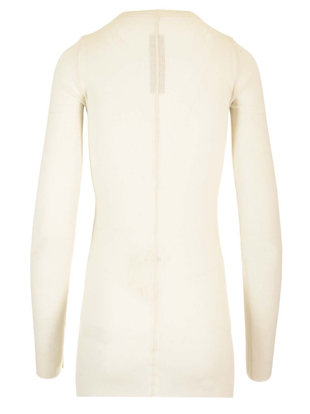 Rick Owens Jersey Top T-Shirt - White | 6de01f793f8542c690aea9f16ccf528cc45b43b2