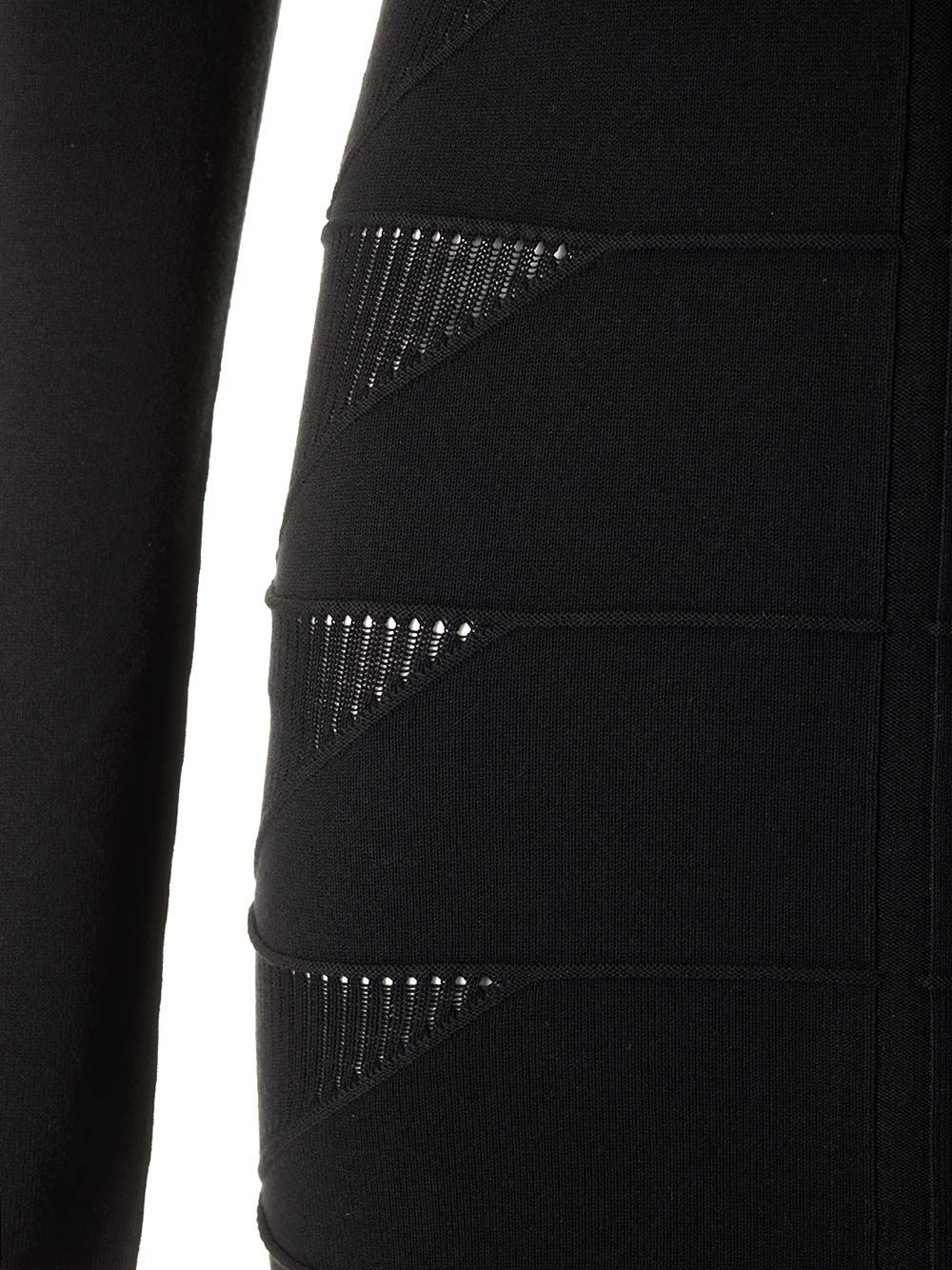 Rick Owens Viscose Knit Mini Dress Knitwear - Black | b5e84b1e62d1cace4189e03c166b178762f1bf24