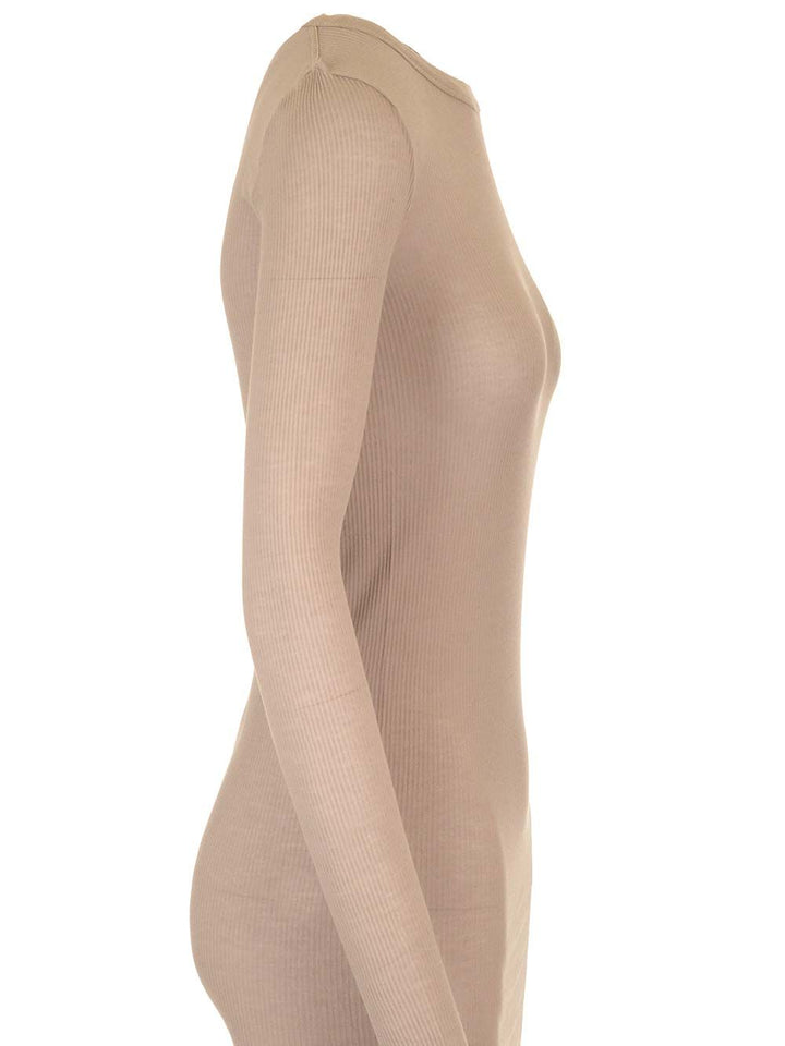 Rick Owens Jersey Top T-Shirt - Beige | fc037364b3c66ad0aa7f62715d82e430abc92fb9