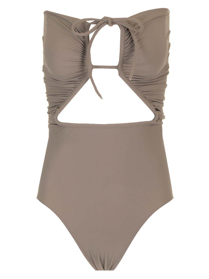 Rick Owens Geometric Swimsuit Swimwear - Beige | 59cb69bbb4fed9c3364f28f077a7ac4e4d53cace