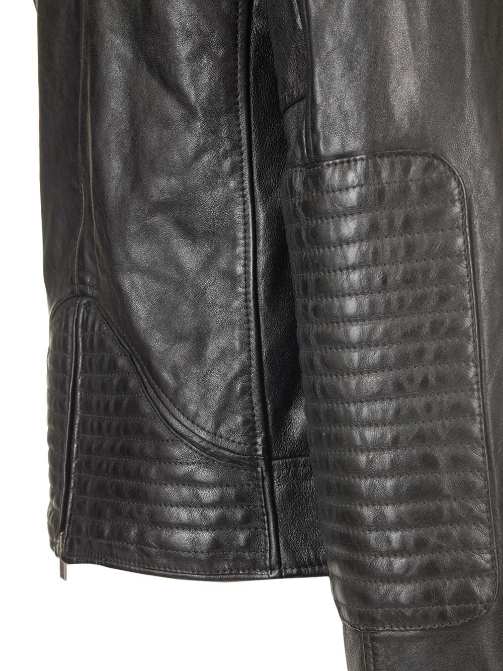 Golden Goose Deluxe Brand Black Leather Jacket Jackets - Black | c3b04267fcd204b6455fc26823737419477d1f8b