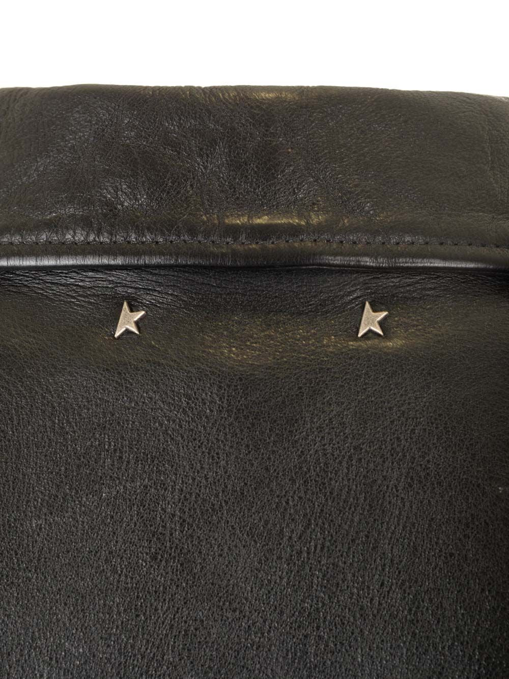 Golden Goose Deluxe Brand Black Leather Jacket Jackets - Black | 2335462e0978e856e73467d88f8d59c99b54ed9a
