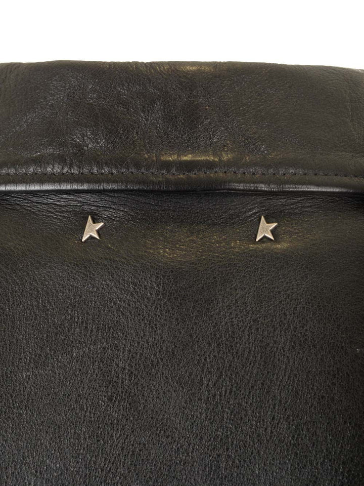 Golden Goose Deluxe Brand Black Leather Jacket Jackets - Black | 2335462e0978e856e73467d88f8d59c99b54ed9a