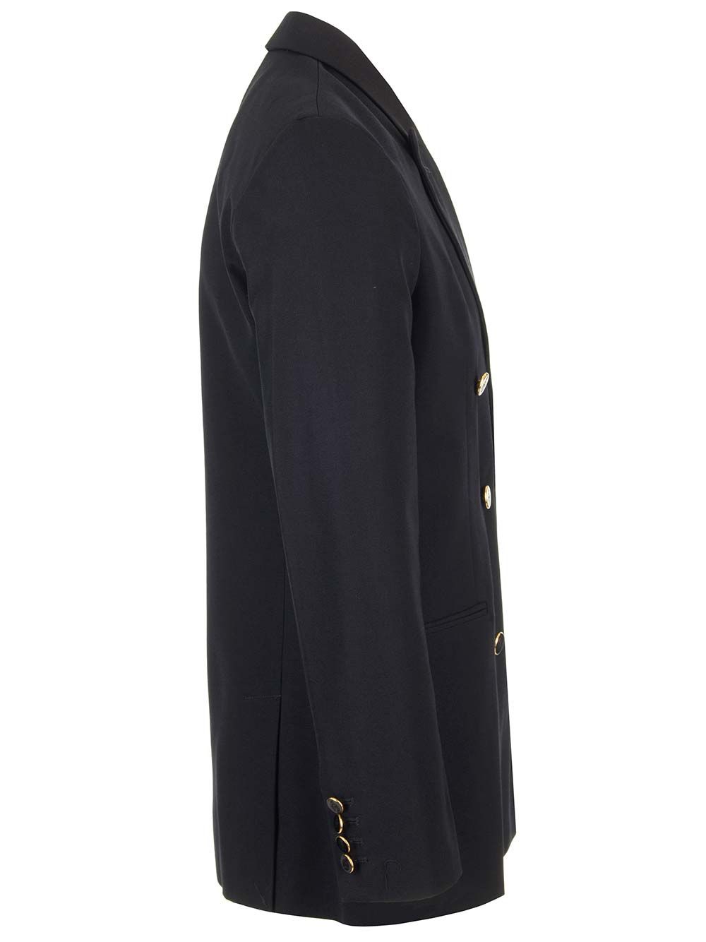 A.P.C. Double-Breasted Blazer Jackets - Blue | ce47a1dc8277c43a315eaa0473821a4a9f6d8640