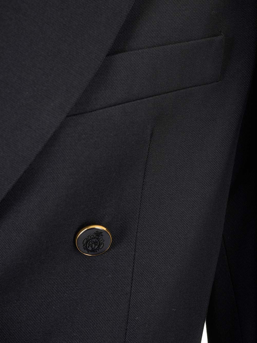 A.P.C. Double-Breasted Blazer Jackets - Blue | 537b0d0d57230ded06ea3a8d672ef93a9be2e391