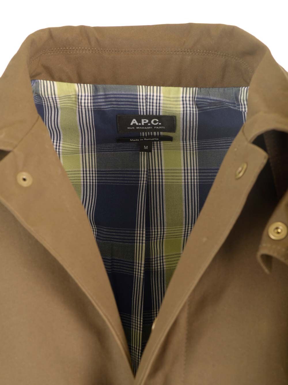 A.P.C. Arthur Coats - Green | 48ef6bf2573c9073ec3aa79a758eaa99f61af921