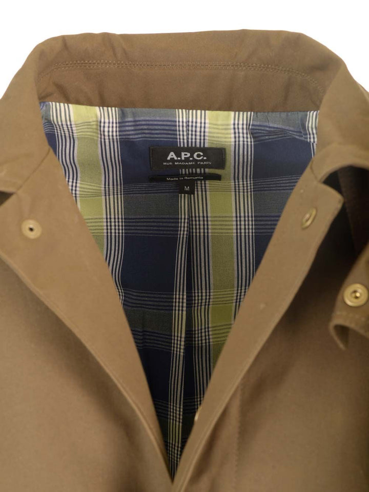 A.P.C. Arthur Coats - Green | 48ef6bf2573c9073ec3aa79a758eaa99f61af921