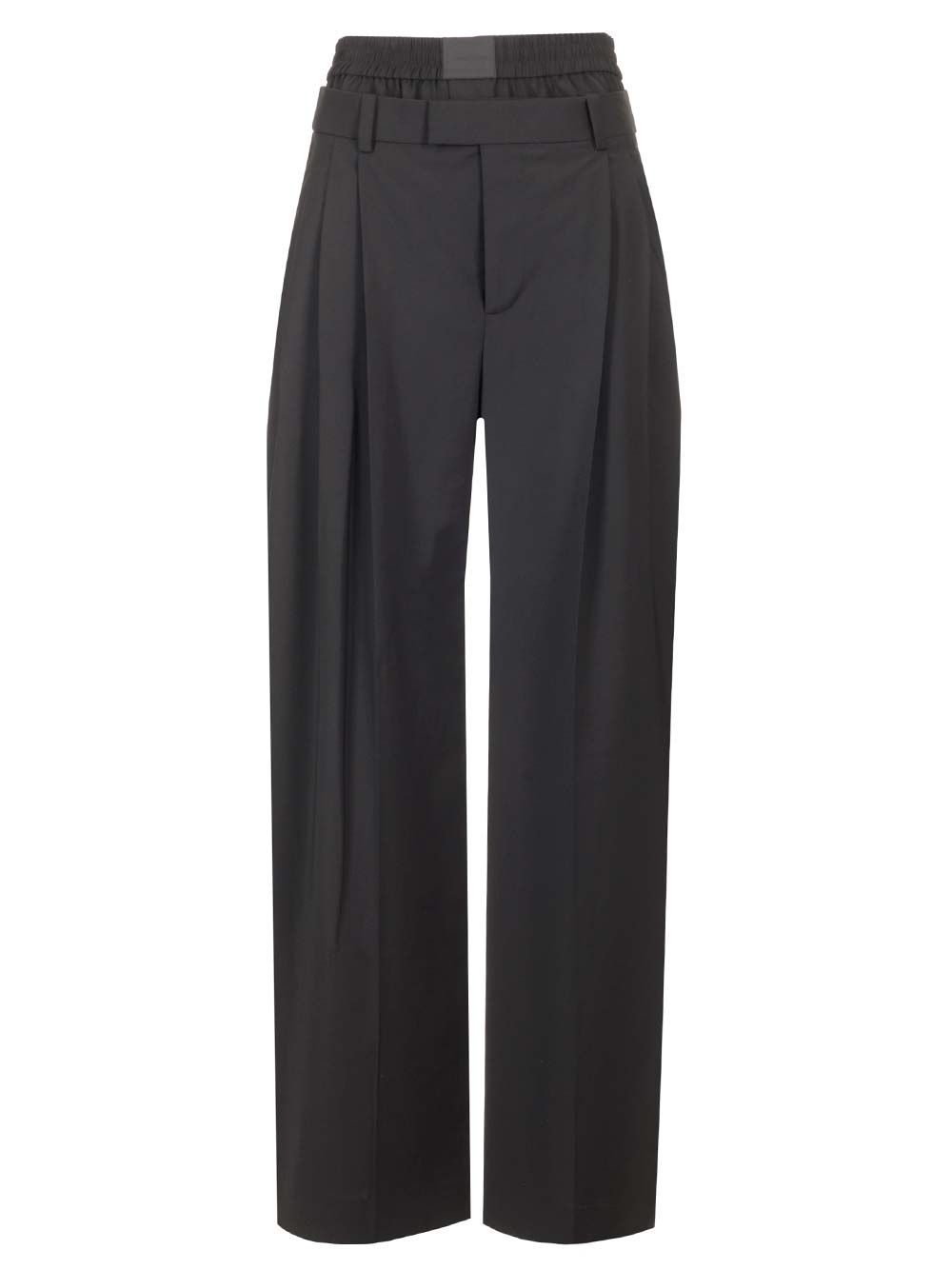 Alexander Wang Black Pleated Trousers - Black | 30d40a653199bebf25a586d6a4f839258a83e5dc