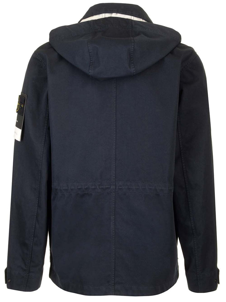 Stone Island Field Jacket Jackets - Blue | cc2b52215abbb18b30d7fd4b161dceb38c4979a4