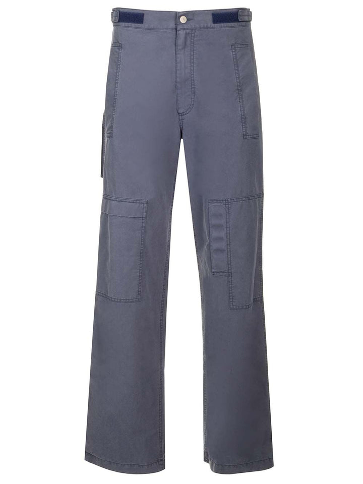 Mm6 Maison Margiela Cargo Trousers - Blue | 097170897078496b9948cbd2c67929b6f0227648