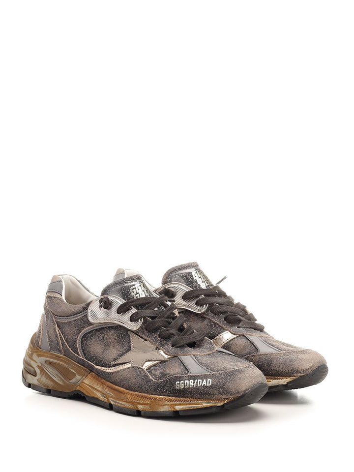Golden Goose Deluxe Brand Dad Star Sneakers - Green | d1e036b3ba893b303850458fe87533ec50f372d2
