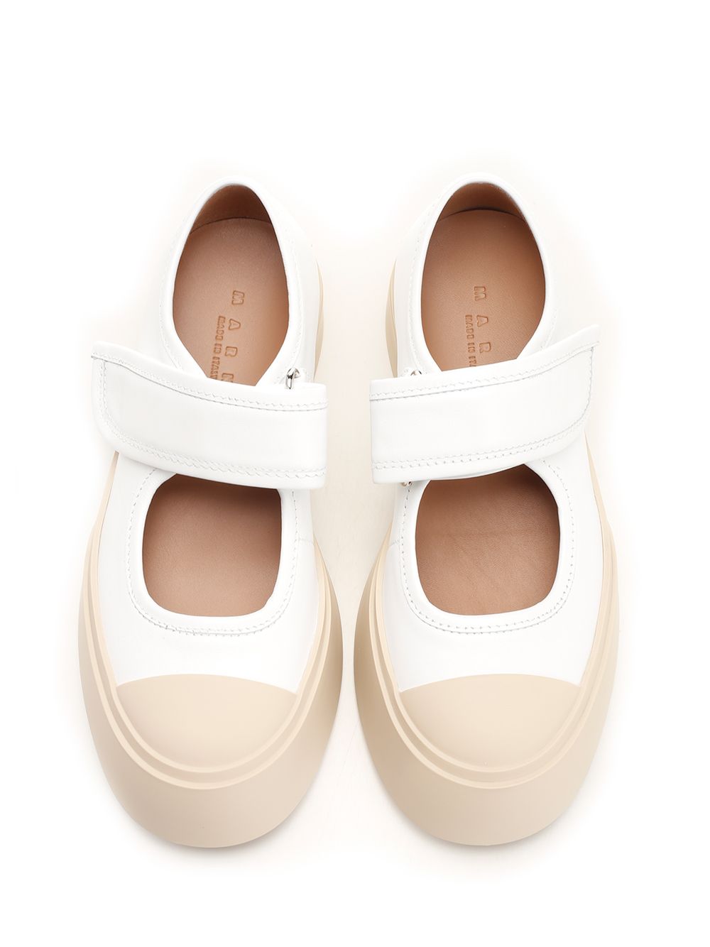 Marni Mary Jane Sneakers - White | 536582b313d930907447c7305c54fa12b2553525