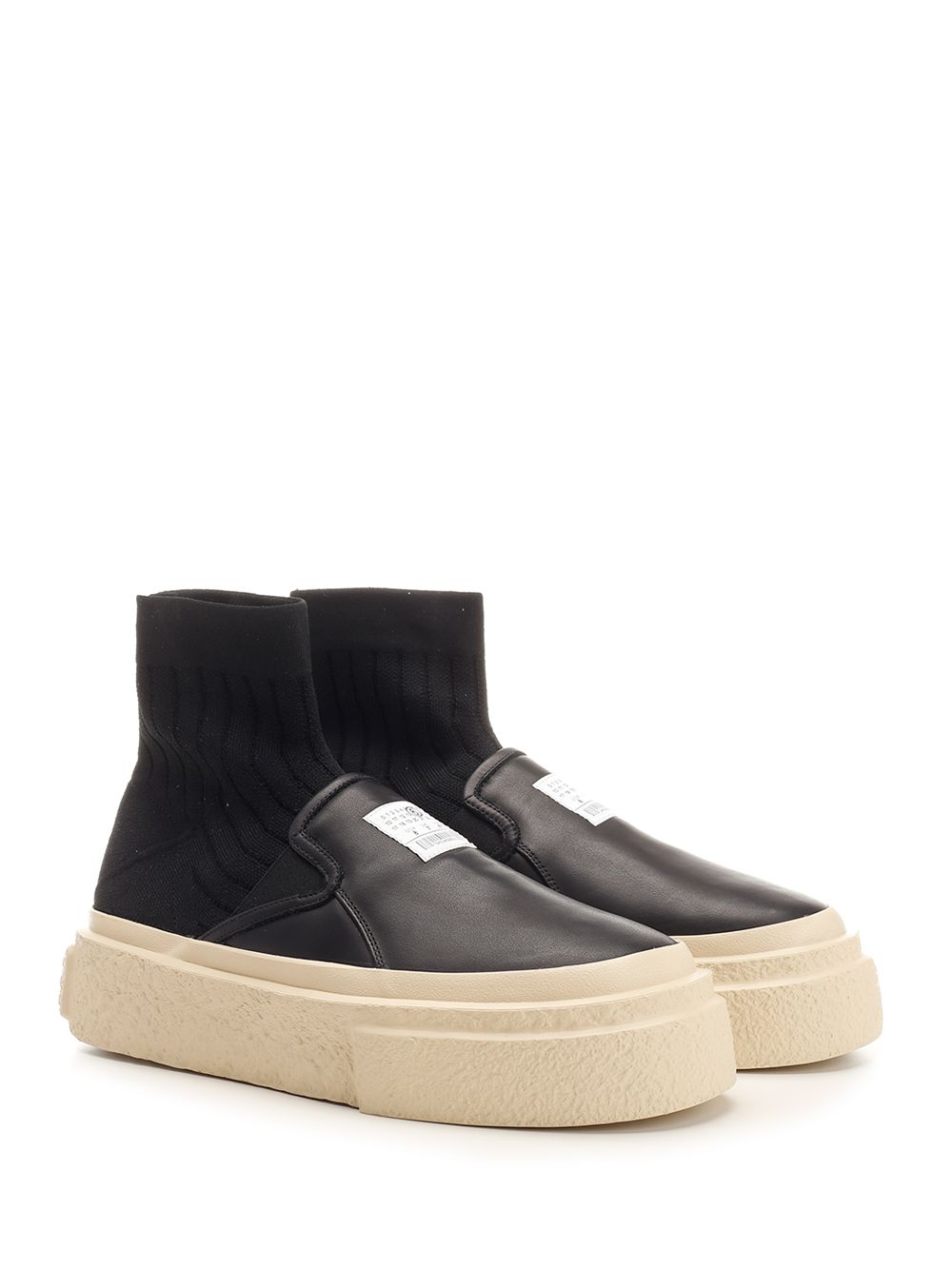 Mm6 Maison Margiela Gambetta Scarpe basse - Black | 6f2597b0ff7e45affcfa3f4f238373e80c792e98