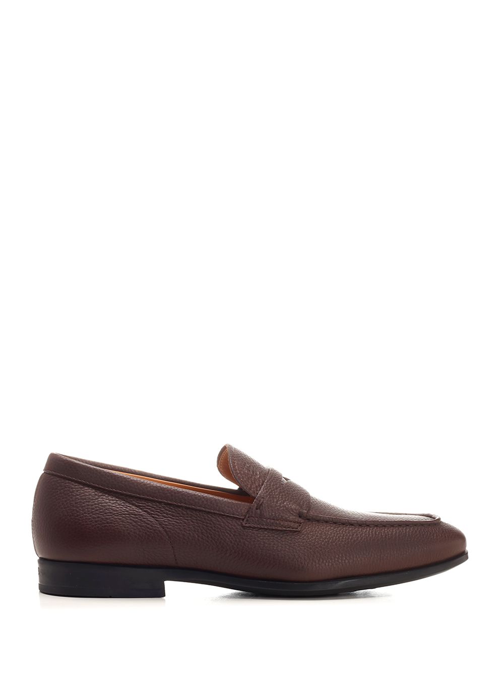Tod'S Hammered Leather Moccasin Loafers - Brown | 2c213162cd7233d58cead073ff72b01b0e705bd0