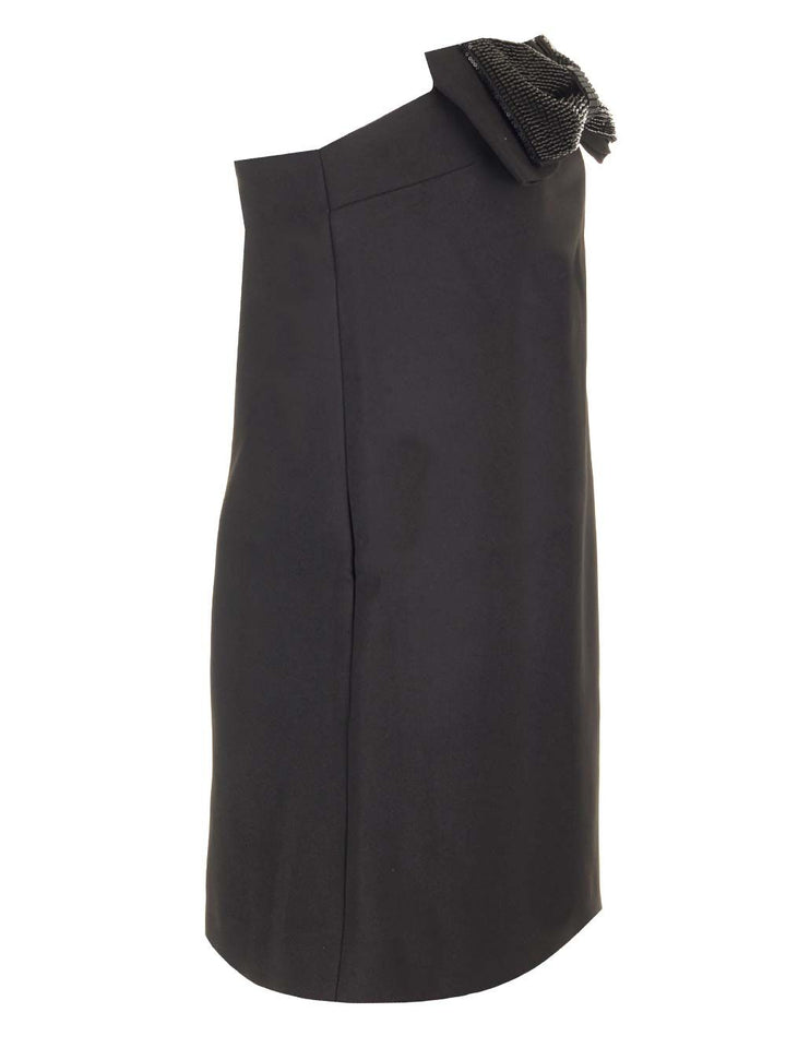 Self-Portrait Bandeau Mini Dress Dresses - Black | 3729d70f2fe0248b2e423d07afc2fbe5ae8656bd