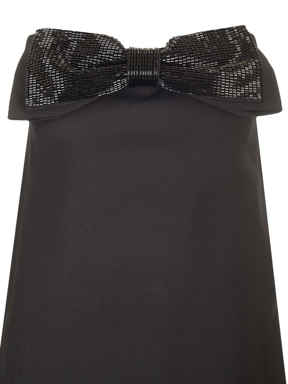 Self-Portrait Bandeau Mini Dress Dresses - Black | a832f477d7ac22d180cd36a9777a2b4eea2dca82
