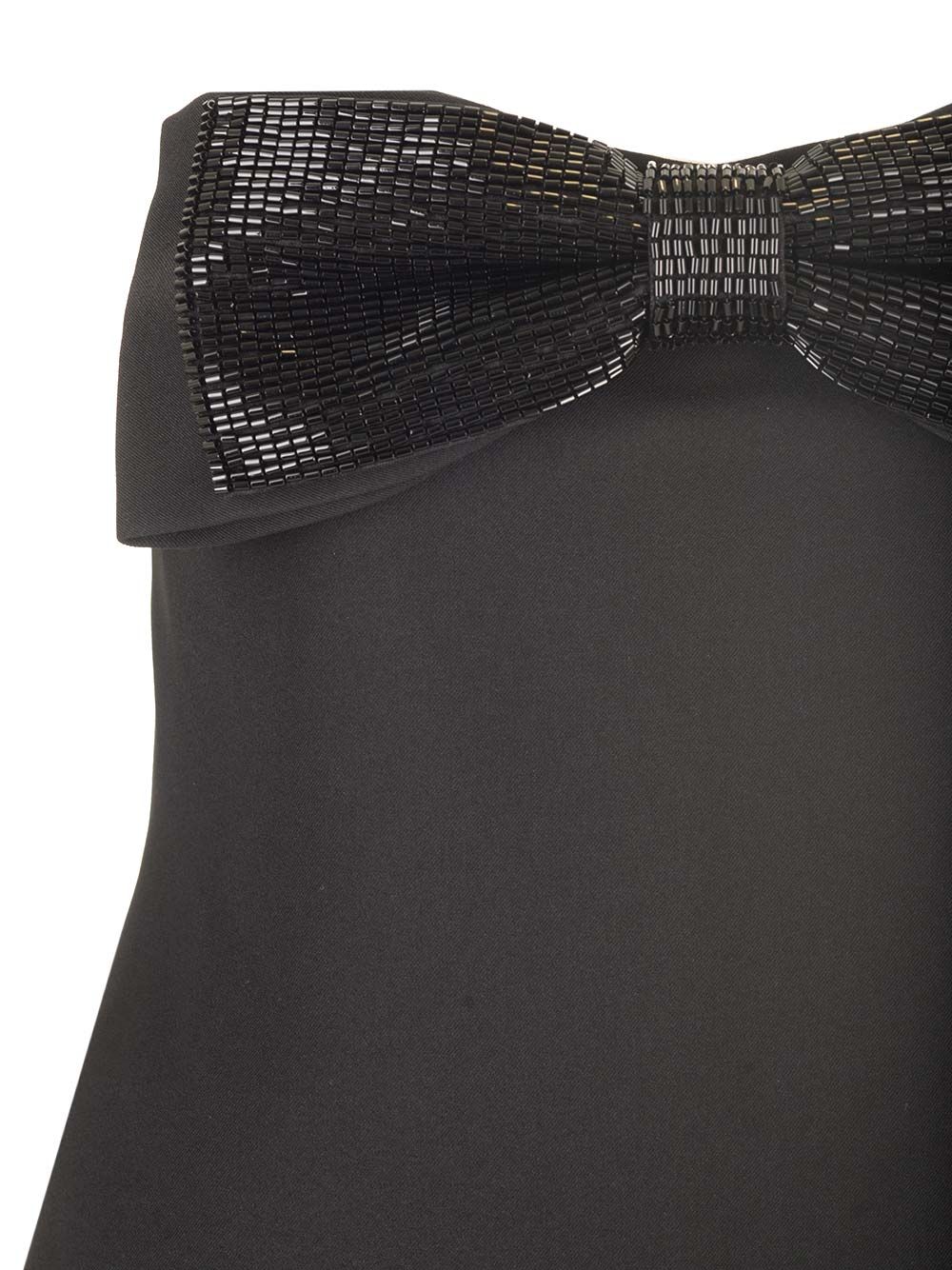 Self-Portrait Bow Bandeau Top Tops - Black | 1fdc7d337e68c5f535bbf52145f755f2a5193c95