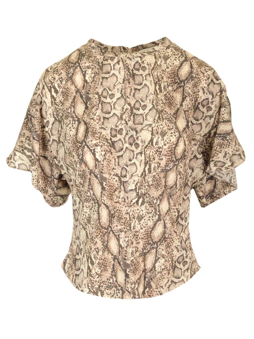 Isabel Marant Karlita Tops - Beige | 7b21e6e134742e8c00f673a8c220e7076a07669a