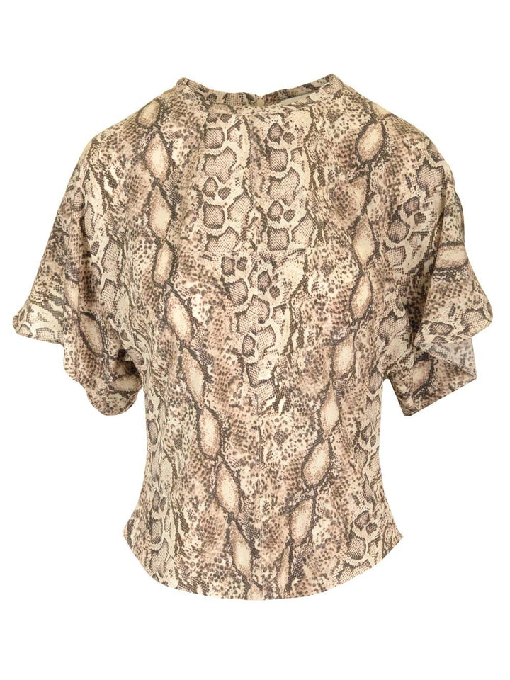 Isabel Marant Karlita Tops - Beige | 7b21e6e134742e8c00f673a8c220e7076a07669a