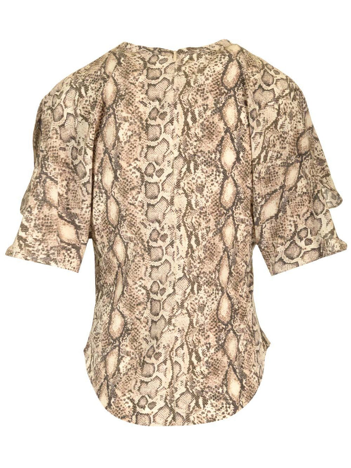 Isabel Marant Karlita Tops - Beige | c152ab33ecdd0cbddb65e1a81aeffc415f77f97f