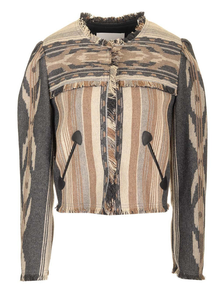 Marant Etoile Delphina Jackets - Multicolor | 81ec7aa7d076b7d1e4646fc8deb512aa265e7303