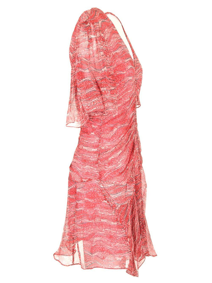 Marant Etoile Vivienne Dresses - Red | b2c01ac12428cea267b7a6cd83187c58eceb00f0