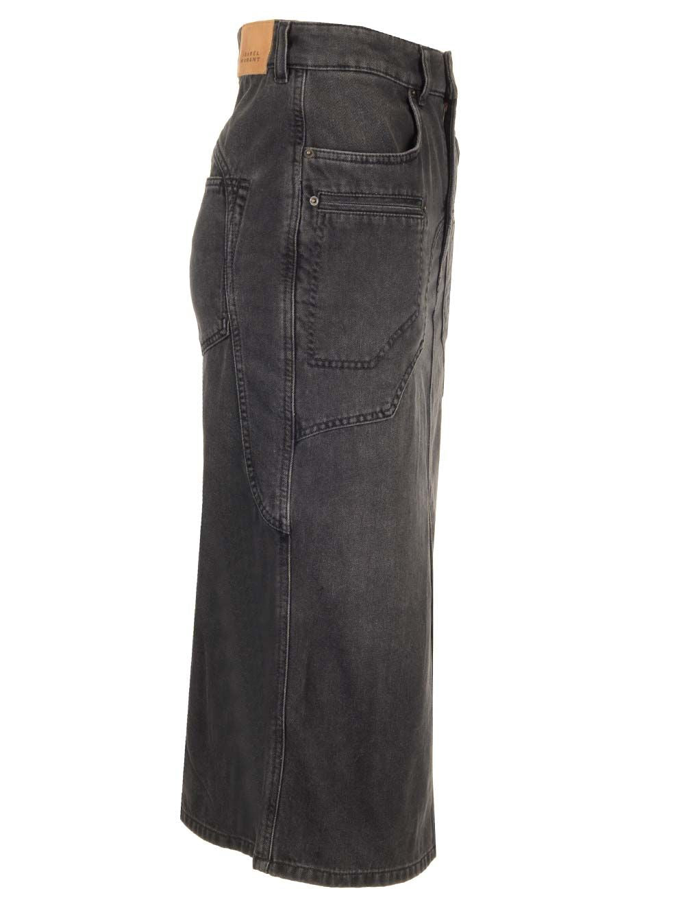 Isabel Marant Britt Skirts - Beige | f004acd23c156d66cf1124cde9577c53fa32a796