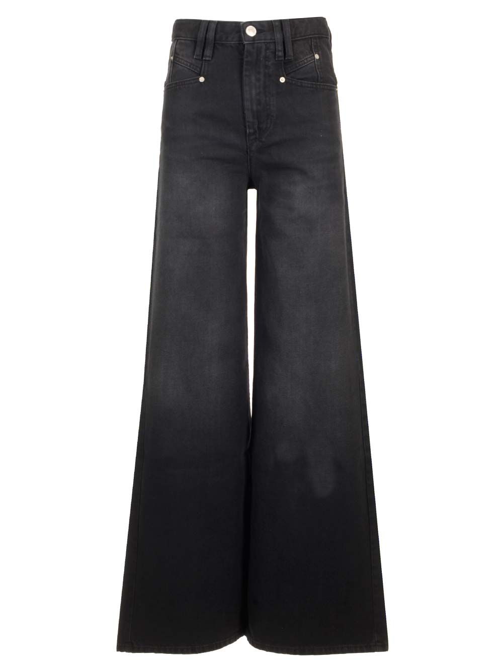 Isabel Marant Lemony Jeans - Black | 1698ce9df9e48a0e720a125730dc535c68744cb9