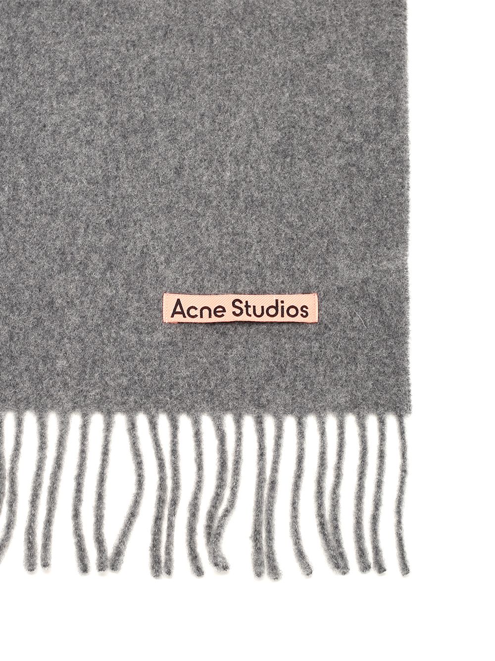 Acne Studios Wool Scarf Scarves And Foulards - Grey | da88325e8c17dcf6eb222077f1d2c30f42c9aee7