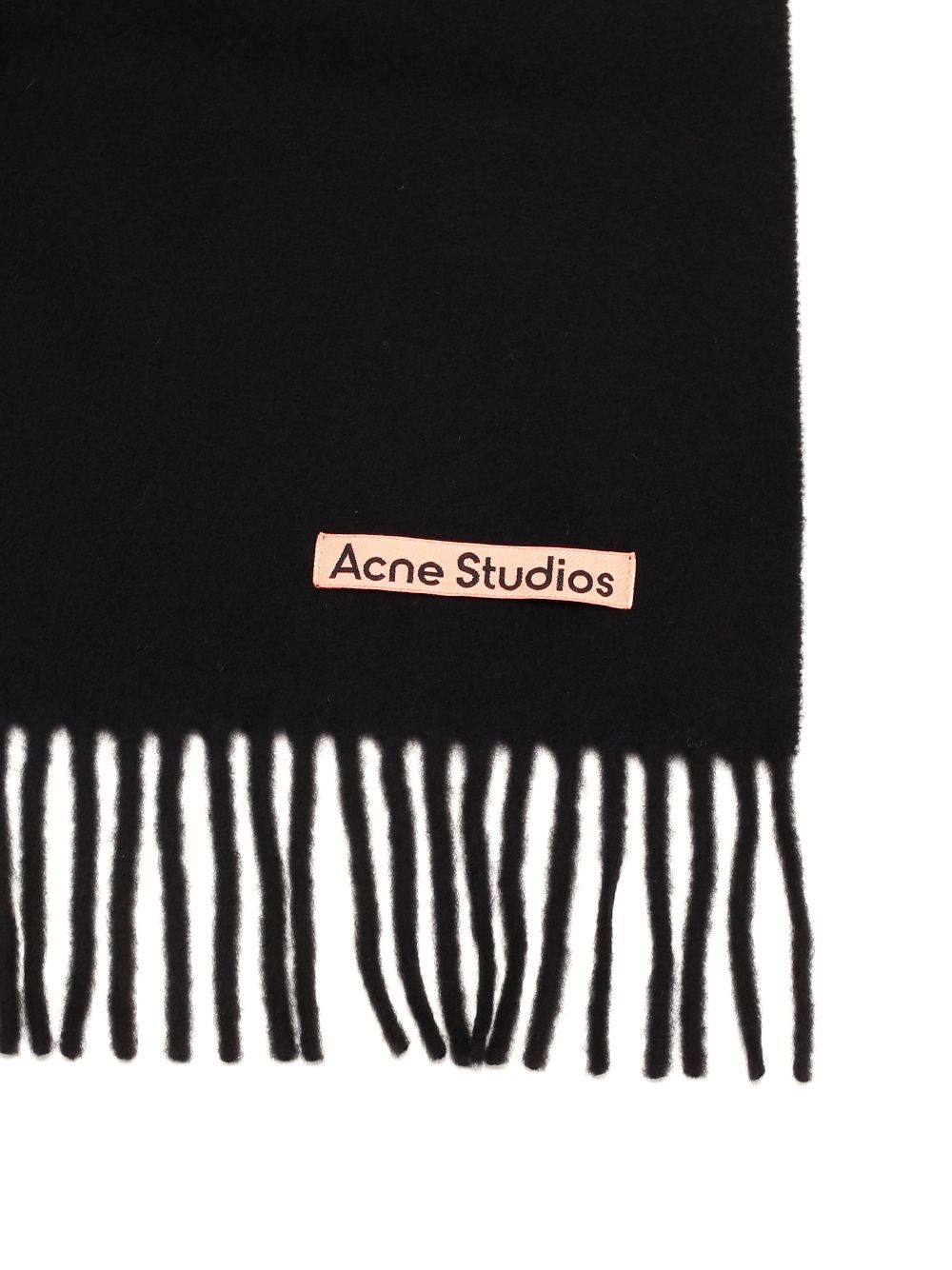 Acne Studios Wool Scarf Scarves And Foulards - Black | 69ab9d0feeeaa90d0b83032a3a631cdca7bfe599