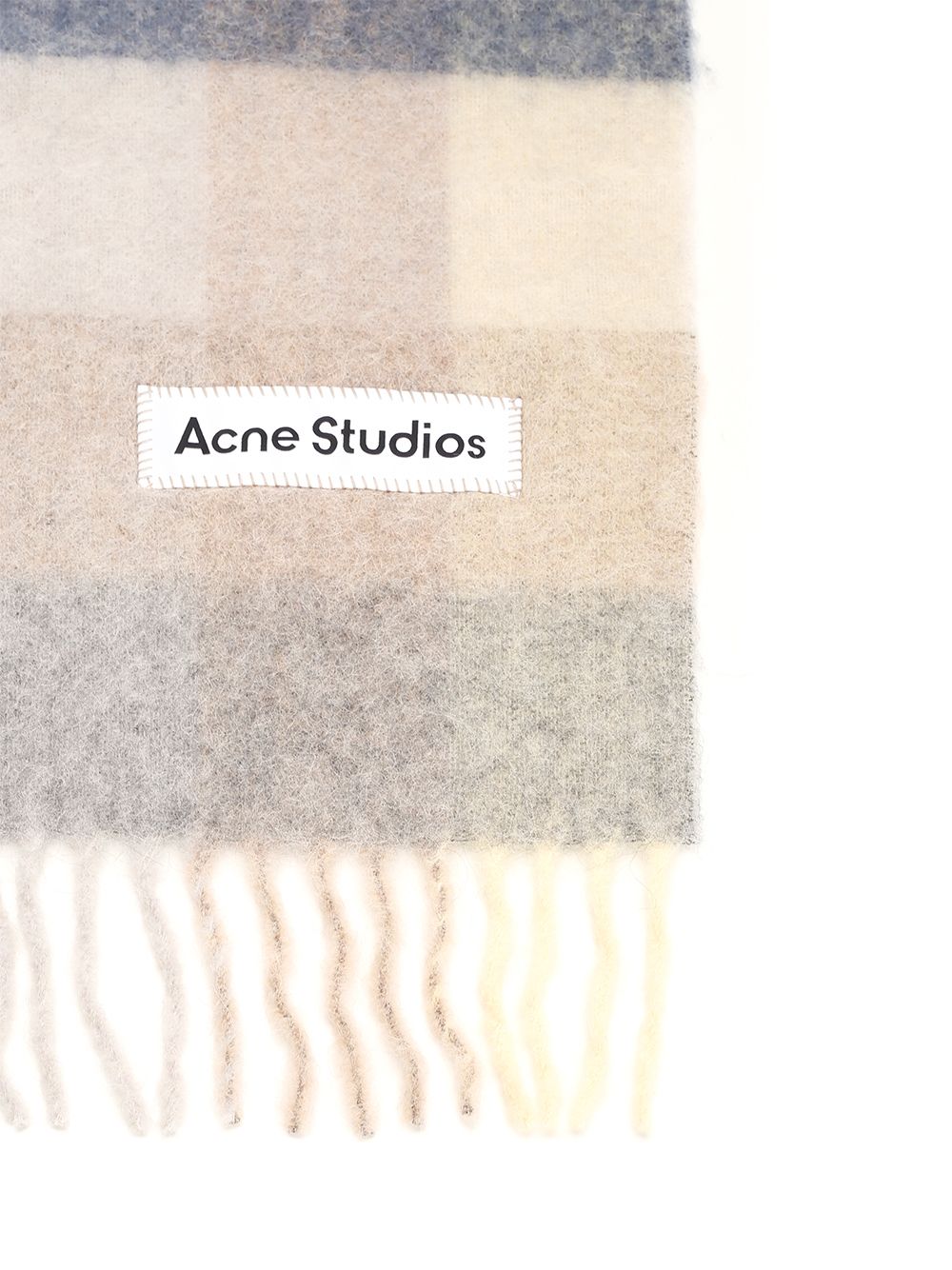 Acne Studios Fringed Scarf Scarves And Foulards - Multicolor | 423b4c62538bde43aefbcb24bf7d7ede7d944976