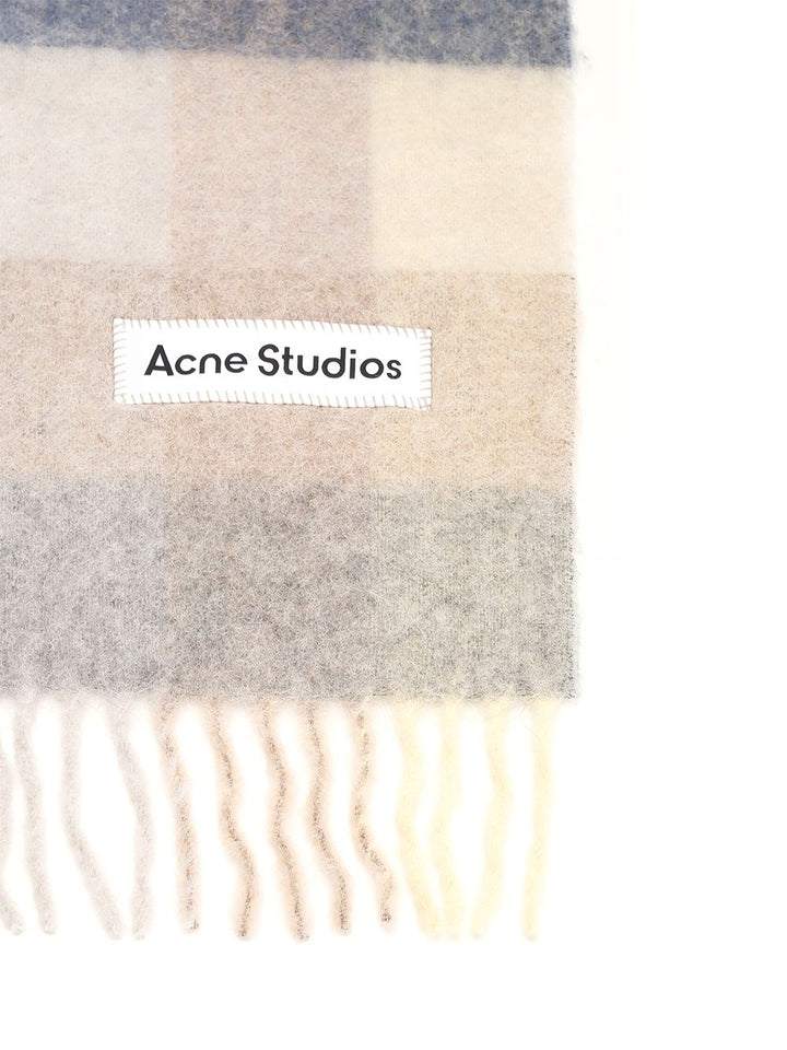 Acne Studios Fringed Scarf Scarves And Foulards - Multicolor | 423b4c62538bde43aefbcb24bf7d7ede7d944976