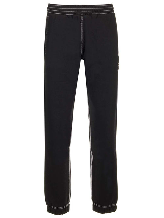 Cotton Sweatpants Trousers Black