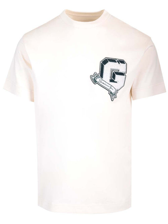Cotton T-Shirt Beige