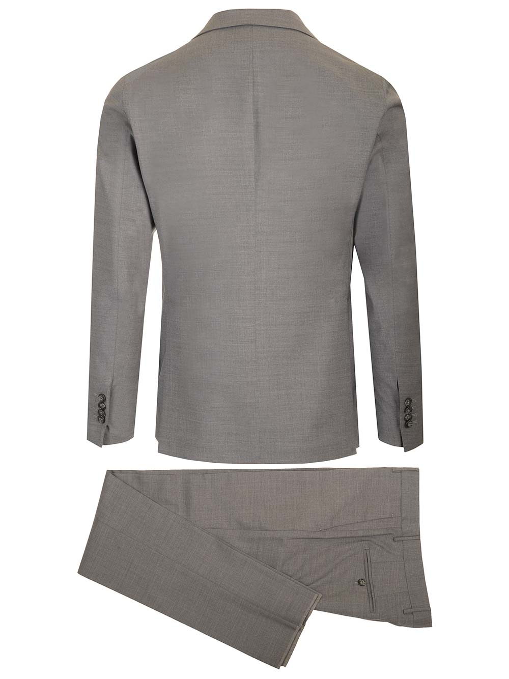 Tagliatore Montecarlo Wool Suit Dresses - Grey | 0297b3aa15204e411b584081471acd963f32325f