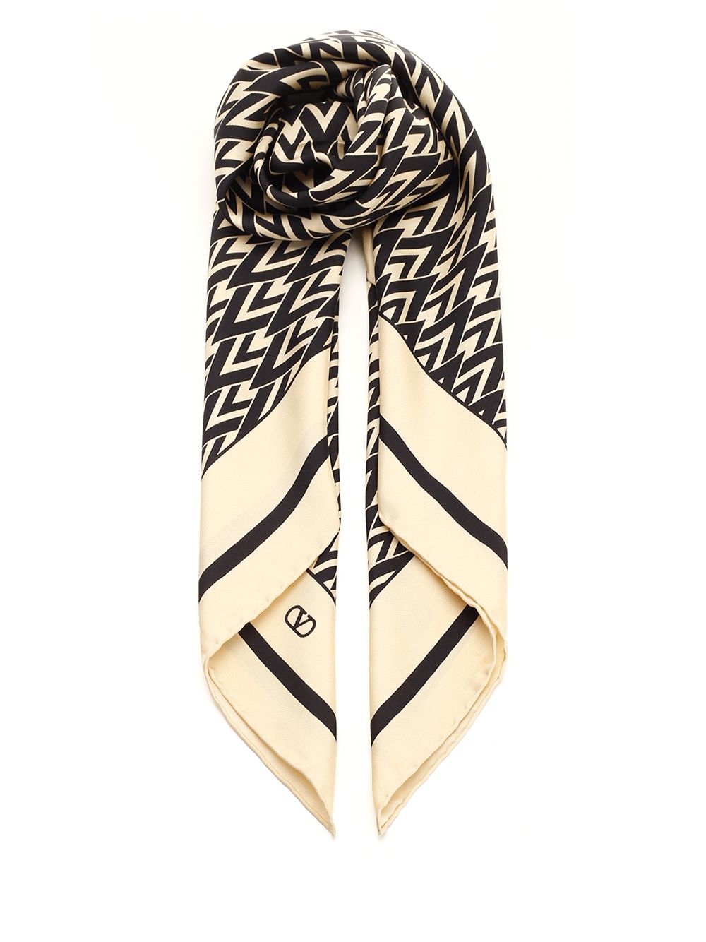 Valentino Garavani Silk Scarf Scarves And Foulards - Multicolor | 01857ba7db61f5ff8981b63748b6afe29681de18