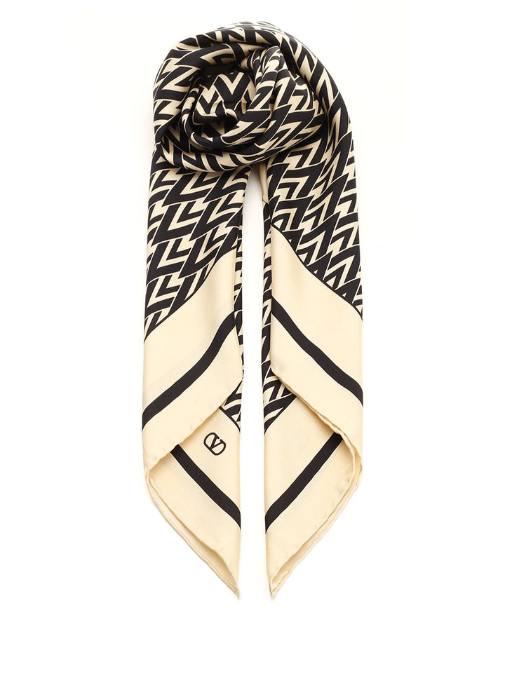 Valentino Garavani Silk Scarf Scarves And Foulards - Multicolor | 01857ba7db61f5ff8981b63748b6afe29681de18